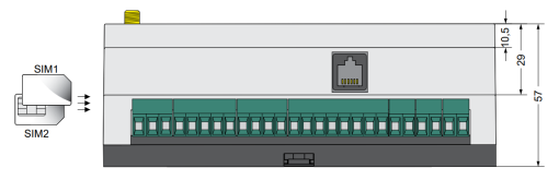 MT-151 LED v3 LTE - Controlador lógico programable de transmisión de datos - Imagen 4