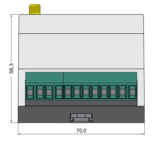 MT-025 v2 - Modulo de telemetría para monitoreo remoto, alarmas y control - Imagen 5
